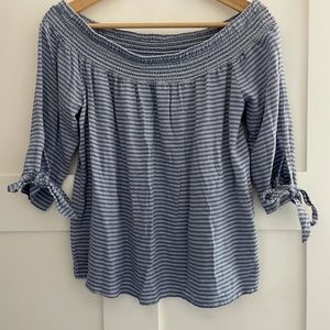 Francesca’s off the shoulder top